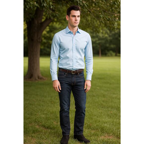 Levi's Men's 36x30 Dark Wash Denim 511 Slim Fit Jeans Casual Stretch Y2K K33-7 - Picture 1 of 9